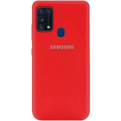 Чехол Original Silicone Case для Samsung A31 Red (1)